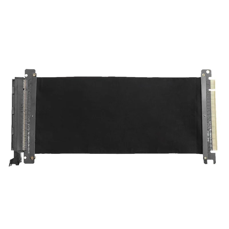 24 cm PCI Express High Speed ​​16x flexible Kabelkarte Verlängerungsport Adapter Riser Card Grafik Grafikkarte Verlängerungskabel für Chassi
