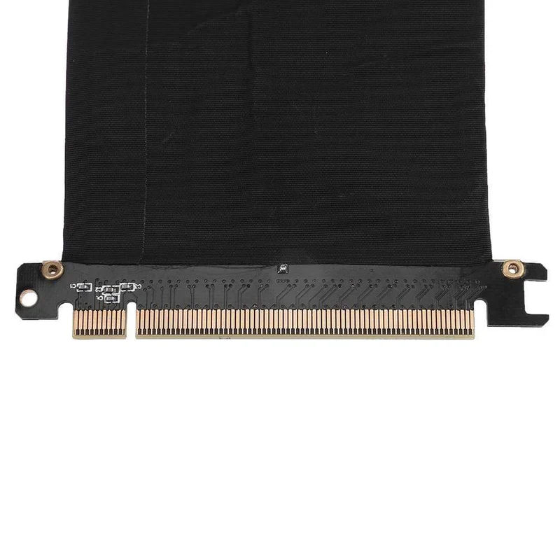24 cm PCI Express High Speed ​​16x flexible Kabelkarte Verlängerungsport Adapter Riser Card Grafik Grafikkarte Verlängerungskabel für Chassi