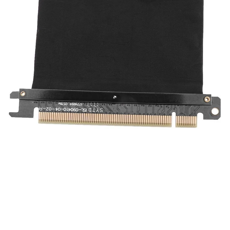 24 cm PCI Express High Speed ​​16x flexible Kabelkarte Verlängerungsport Adapter Riser Card Grafik Grafikkarte Verlängerungskabel für Chassi
