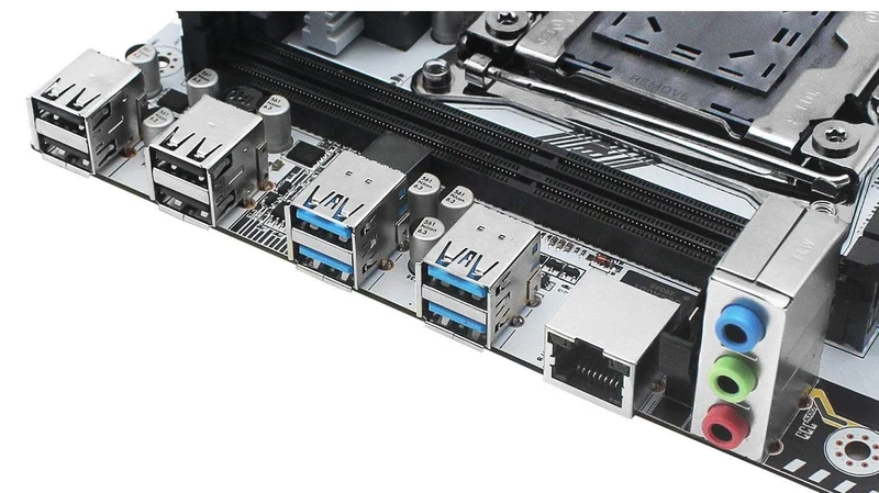 X99 Desktop-Motherboard LGA 2011-3 Set-Kit mit xeon E5 2630L V3 Prozessor und 16G (2*8G) DDR4 RAM-Speicher Mainboard X99-K9