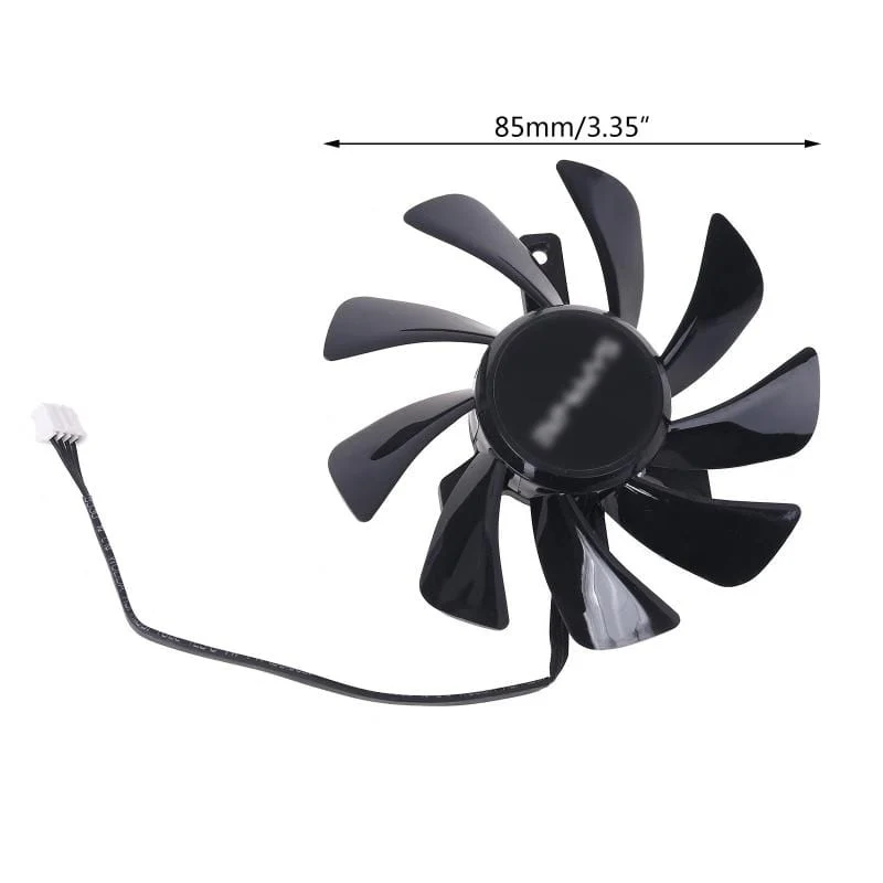 T129215SU RX 570 470D GPU-Kühler Grafikkartenlüfter für Sapphire Radeon ITX-Grafiken
