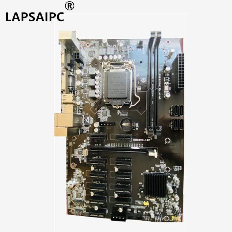 B250 BTC-12P 12-GPU-Mining-Motherboard LGA1151 B250-CPU DDR3