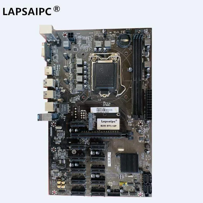 B250 BTC-12P 12-GPU-Mining-Motherboard LGA1151 B250-CPU DDR3