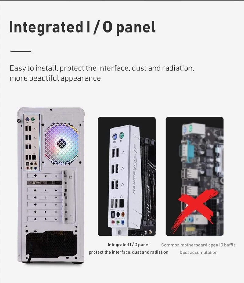 X99 TF Motherboard Combo Kit Set CPU Intel XEON E5 2678 V3 Speicher 4*8G DDR3 RECC 1600 Speicher M.2 NVME USB3.0 ATX