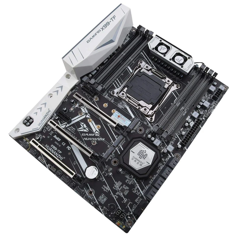 X99 TF Motherboard Combo Kit Set CPU Intel XEON E5 2678 V3 Speicher 4*8G DDR3 RECC 1600 Speicher M.2 NVME USB3.0 ATX