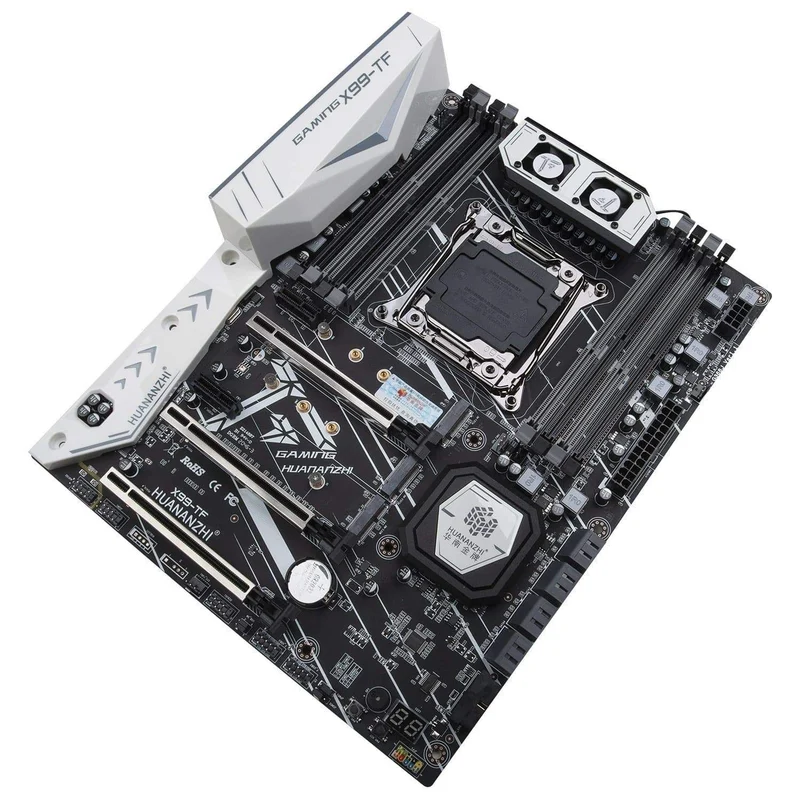 X99 TF Motherboard Combo Kit Set CPU Intel XEON E5 2678 V3 Speicher 4*8G DDR3 RECC 1600 Speicher M.2 NVME USB3.0 ATX