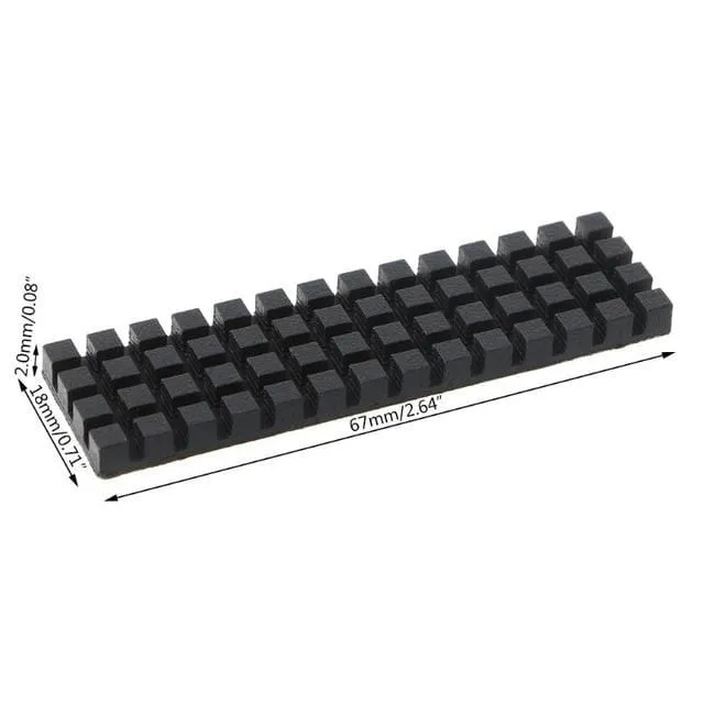 Kühlkörper Kühlkörper M.2 2280 NVME SSD Thermal Pad Festplattenkühler