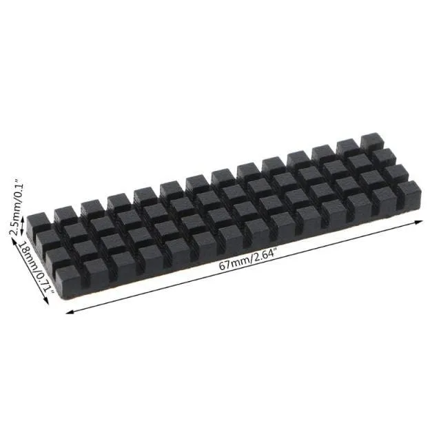 Kühlkörper Kühlkörper M.2 2280 NVME SSD Thermal Pad Festplattenkühler