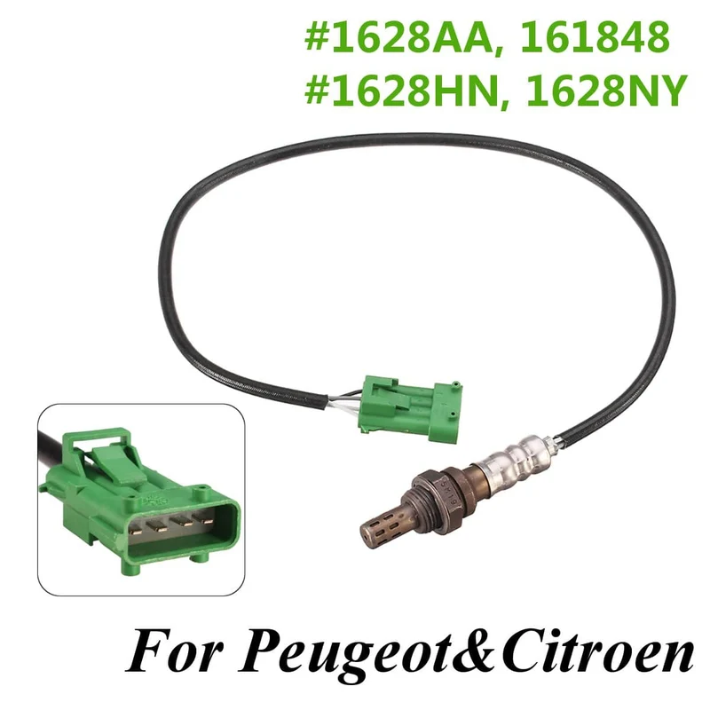 # 1628AA # 9665104080 # 161848 # 1628HN # 1628NY 12V 4-poliger Draht-O2-Sauerstoffsensor für Peugeot / Citroen 206 306 307 C2 C3 C4 C5 C6 C8