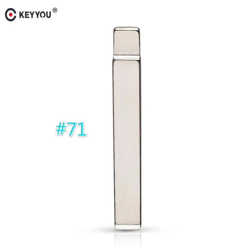 10/20/50 PCS Flip KD Remote Key Klinge HU100 Typ #71 für Opel für Buick für Cruze NO. 71