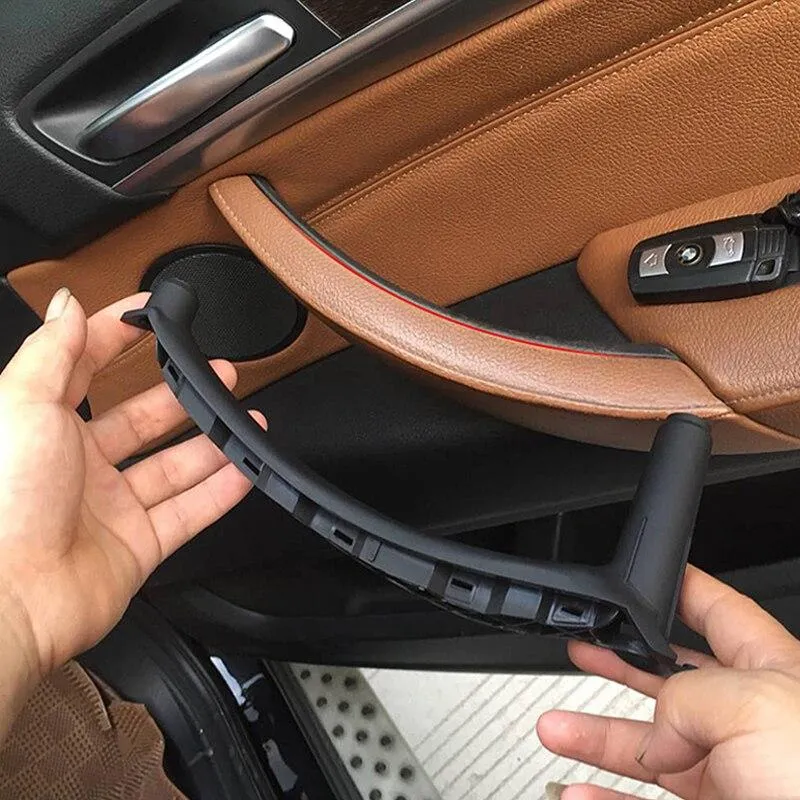 Links Rechts Seite Innen Armlehne Tür Panel Griff Pull Trim Abdeckung Für BMW E70 X5 E71 X6