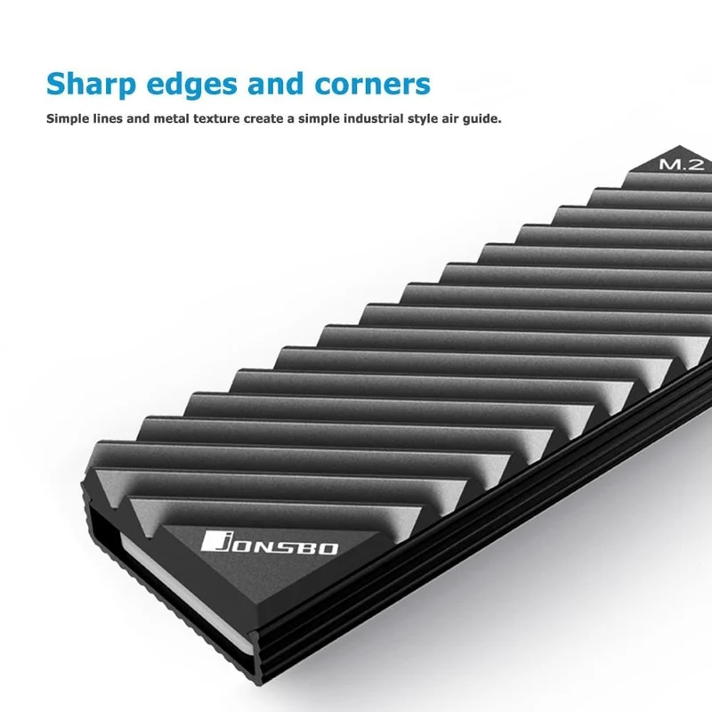 M.2 SSD NVMe Kühlkörper Kühlkörper M.2 2280 SSD Festplatte Aluminium Kühlkörper Kühler Thermal Pad für Desktop PC Thermische dichtung