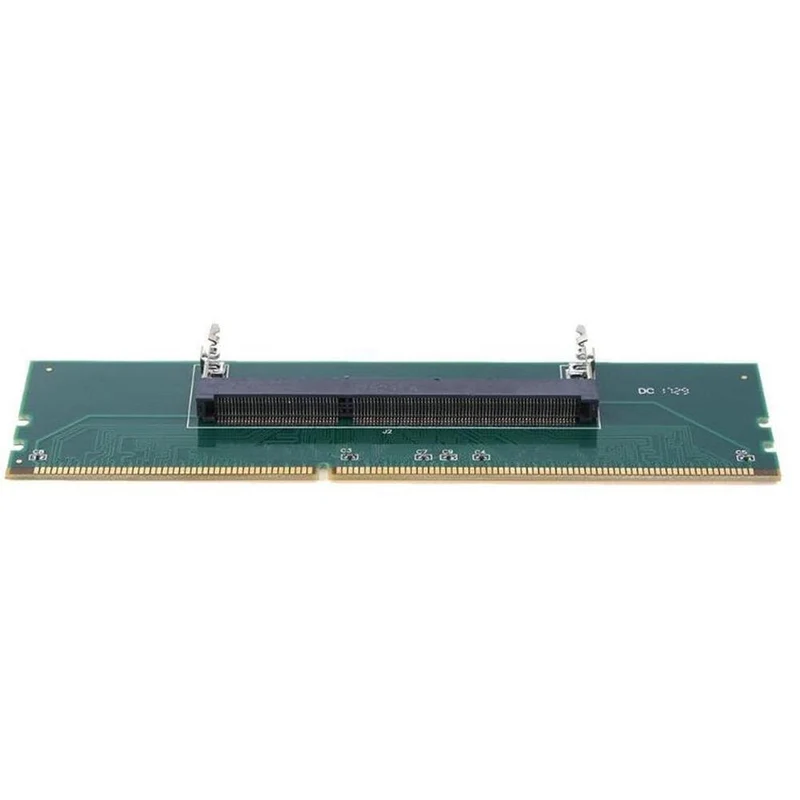 Laptop Die Adapterkarte 200-poliger DDR3-SO-DIMM zum Desktop 240-poliger DIMM Professional Praktischer DDR3-Speicher-RAM-Anschlussadapter