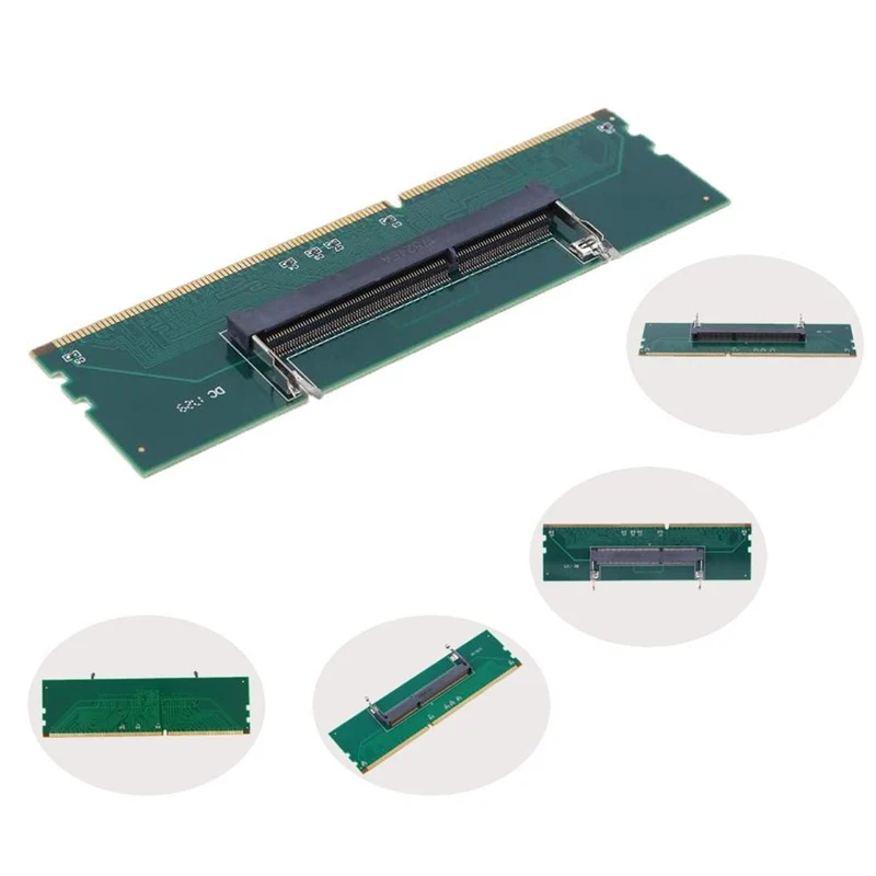 Speicheradapter Der Adapterkarte Laptop 200 Pin Interner Speicher zum Desktop-DDR3-Adapter Praktischer langlebiger tragbarer Anschluss