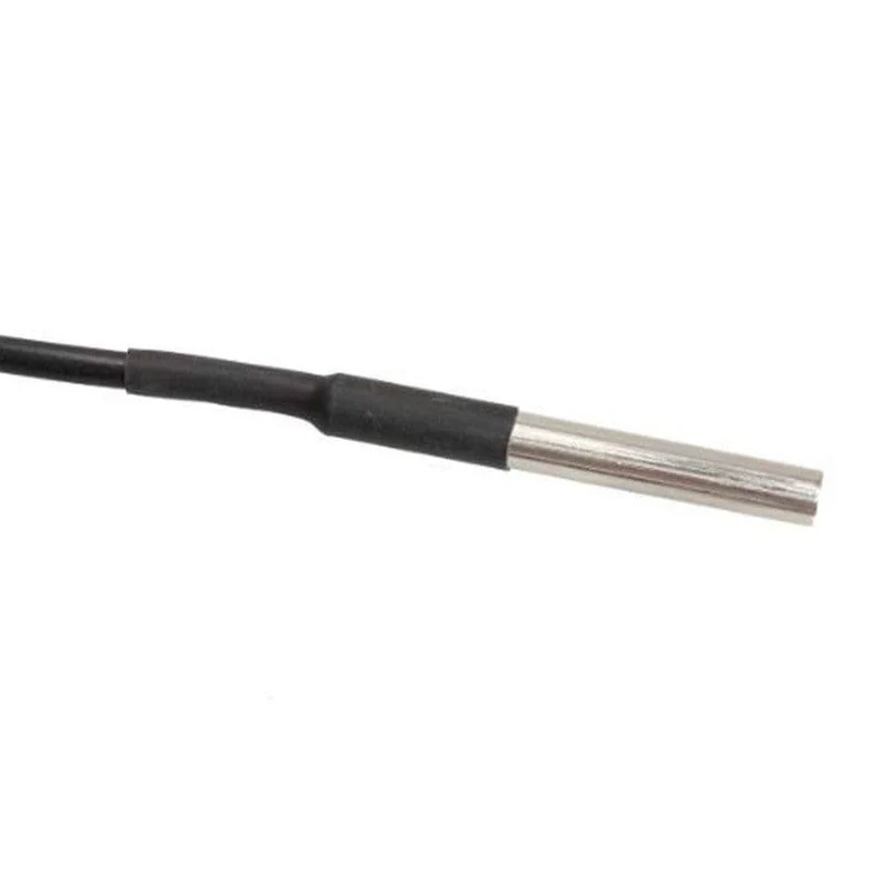 DS18B20 Wasserdichter digitaler Temperatursensor, Thermistor, Thermokabel, 5 Stück, unverzichtbares Zubehör