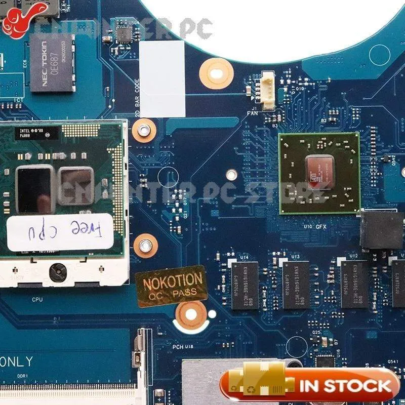 BA92-06596A BA92-06596B BA41-01353A Für Samsung NP-R540 R540 Laptop-Motherboard HM55 HD4500 Grafikkarte