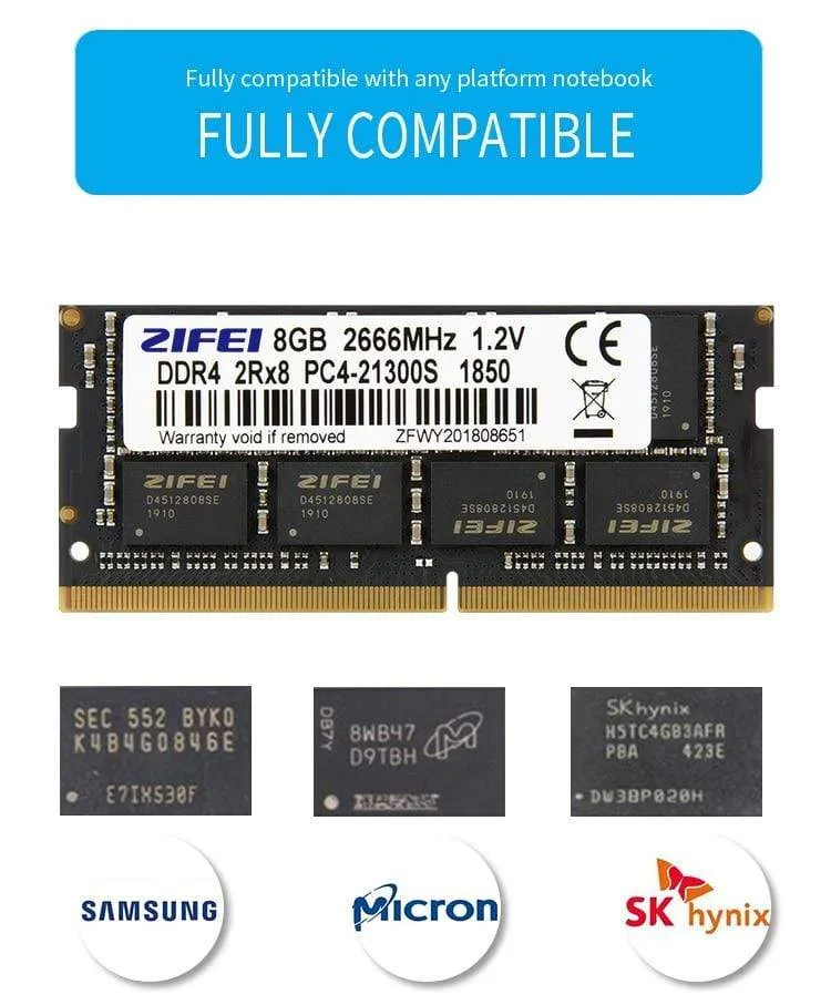 DDR4 16GB 8GB 4GB 32GB 2133MHz 2400MHz 2666MHz 260Pin SO-DIMM modul Notebook speicher für Laptop