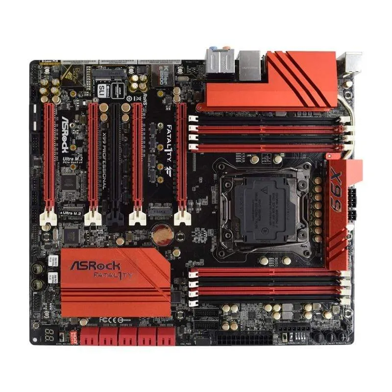 Fatal Fatal1ty x99 Professional Gaming x99m x99 Motherboard Mining DDR4 M.2 LGA 2011-3 PC-Motherboards USB 3.1 128 GB