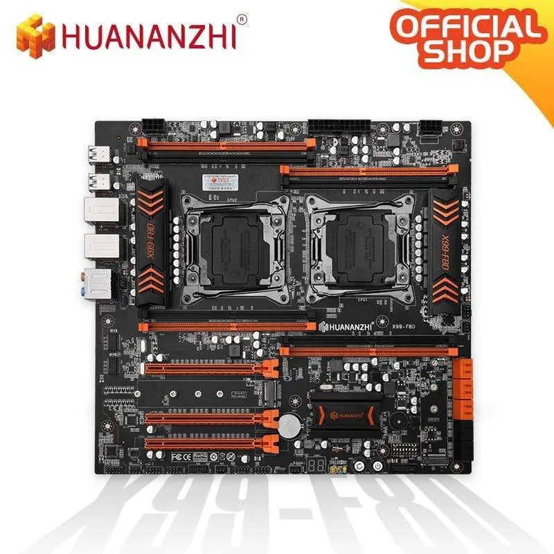 X99 F8D X99-Motherboard Intel Dual-CPU X99 LGA 2011-3 E5 V3 DDR4 RECC 256 GB M.2 NVME NGFF USB3.0 E-ATX-Server