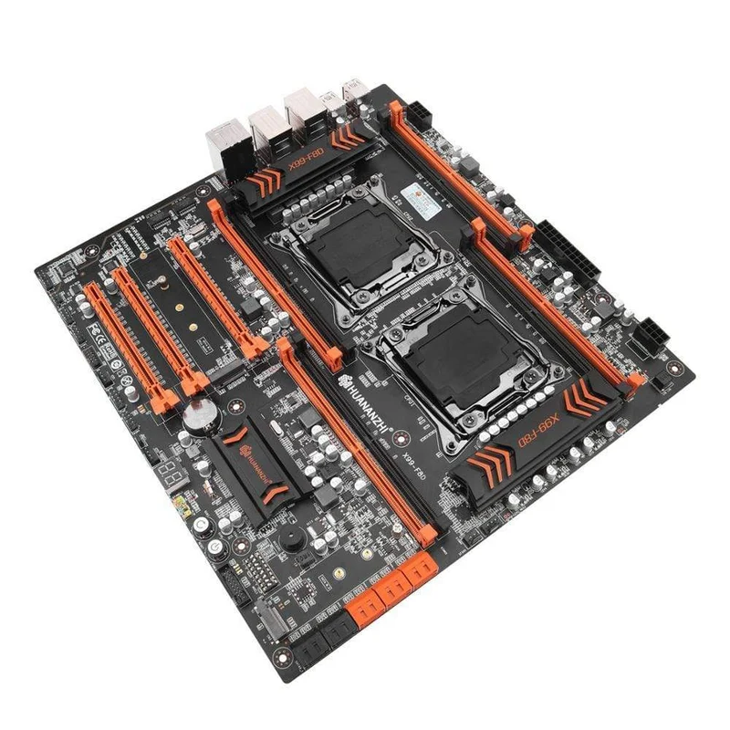 X99 F8D X99-Motherboard Intel Dual-CPU X99 LGA 2011-3 E5 V3 DDR4 RECC 256 GB M.2 NVME NGFF USB3.0 E-ATX-Server