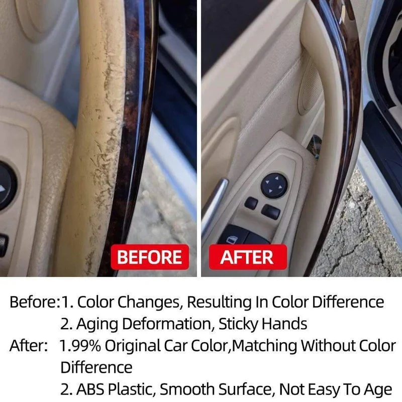 Auto-Innentürverkleidung, Haltegriffabdeckungen, Armlehnen-Schutzverkleidung, Auto-Styling für BMW 3er 4er 2012-2018 F30 F35, Kohlefaser