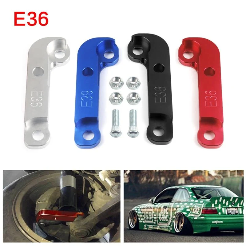 Aluminium 2-teilig für BMW E36 Autoadapter Erhöhung des Drehwinkels um ca. 25 % Drift Lock Kit für BMW E60 E90 E70 Erhöhen Sie die Ecke