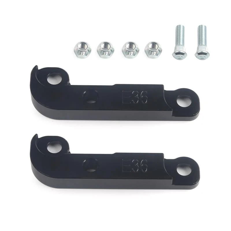 Aluminium 2-teilig für BMW E36 Autoadapter Erhöhung des Drehwinkels um ca. 25 % Drift Lock Kit für BMW E60 E90 E70 Erhöhen Sie die Ecke