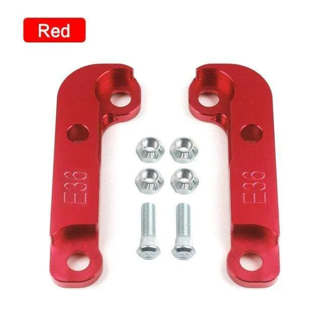 Aluminium 2-teilig für BMW E36 Autoadapter Erhöhung des Drehwinkels um ca. 25 % Drift Lock Kit für BMW E60 E90 E70 Erhöhen Sie die Ecke