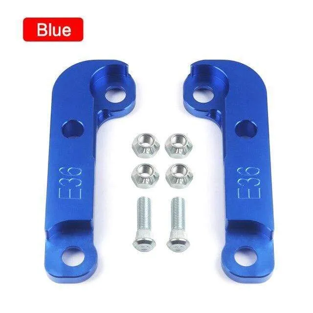 Aluminium 2-teilig für BMW E36 Autoadapter Erhöhung des Drehwinkels um ca. 25 % Drift Lock Kit für BMW E60 E90 E70 Erhöhen Sie die Ecke