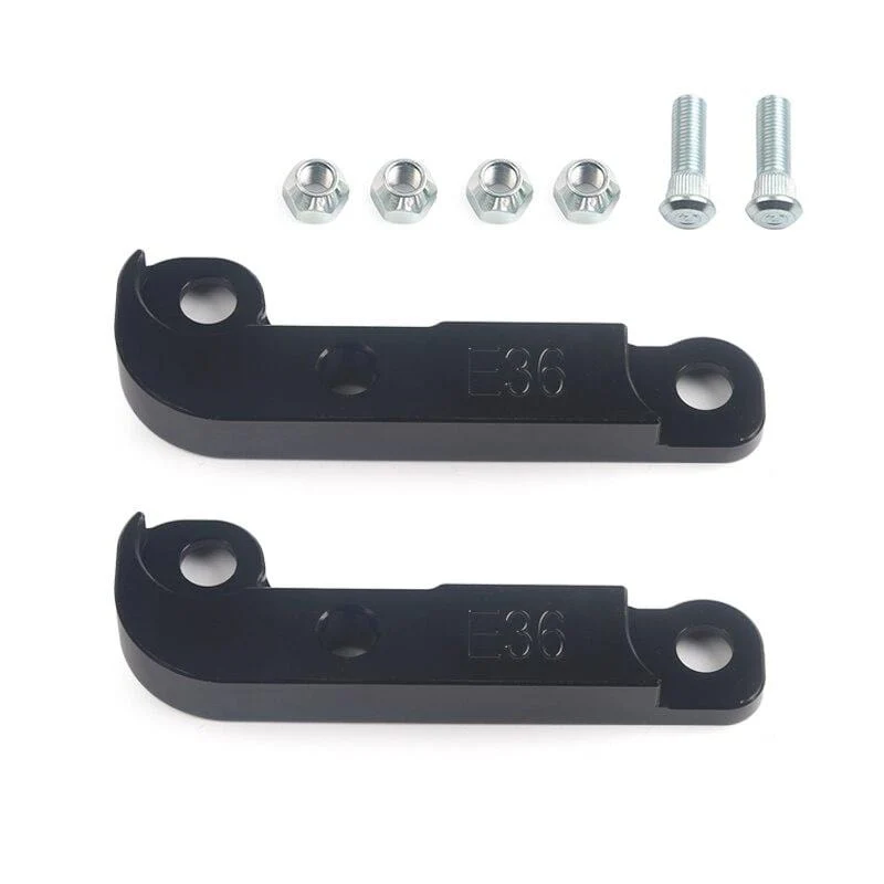 Aluminium 2-teilig für BMW E36 Autoadapter Erhöhung des Drehwinkels um ca. 25 % Drift Lock Kit für BMW E60 E90 E70 Erhöhen Sie die Ecke