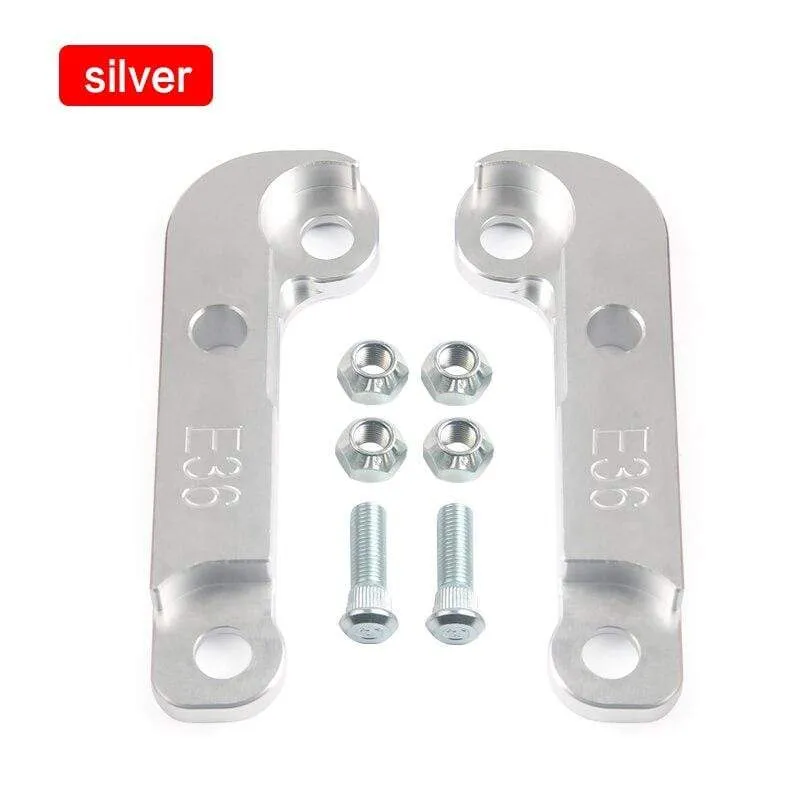 Aluminium 2-teilig für BMW E36 Autoadapter Erhöhung des Drehwinkels um ca. 25 % Drift Lock Kit für BMW E60 E90 E70 Erhöhen Sie die Ecke