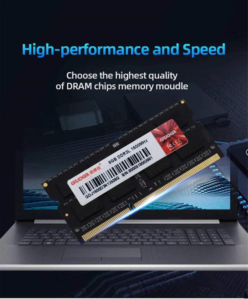 DDR3 4GB 8GB 1600MHz Sodimm Memoria Ram 1.35 V Notebook RAM 204Pin Laptop Speicher Ram Sodimm DDR 3 RAMs Computer Zubehör