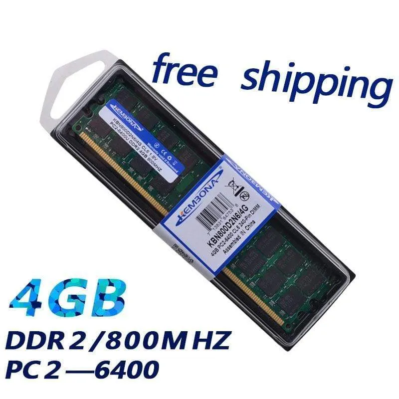KBN800D2N6/4G PC2-6400 LONG-DIMM PC DESKTOP DDR2 4GB 4G 4Bits Speicher Ram Memoria für AMD Desktop PC