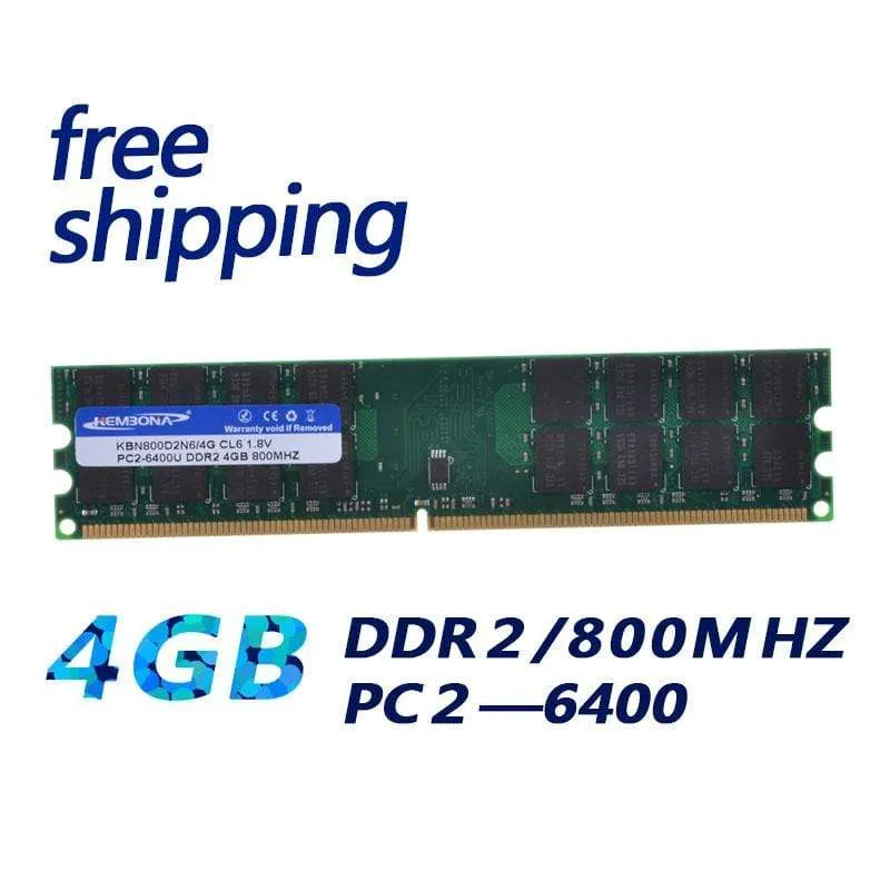 KBN800D2N6/4G PC2-6400 LONG-DIMM PC DESKTOP DDR2 4GB 4G 4Bits Speicher Ram Memoria für AMD Desktop PC