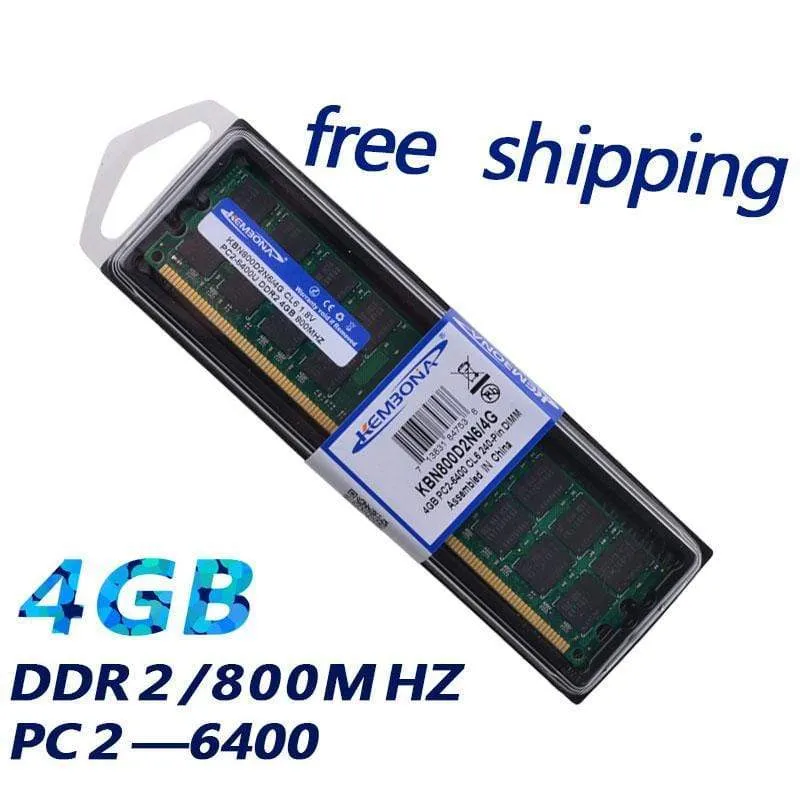 KBN800D2N6/4G PC2-6400 LONG-DIMM PC DESKTOP DDR2 4GB 4G 4Bits Speicher Ram Memoria für AMD Desktop PC