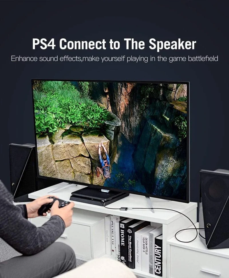 Externe USB-Soundkarte, USB-auf-3.5-mm-Audio-Adapter, USB-auf-Kopfhörer-Mikrofon für MacBook, Computer, Laptop, PS4, Soundkarte