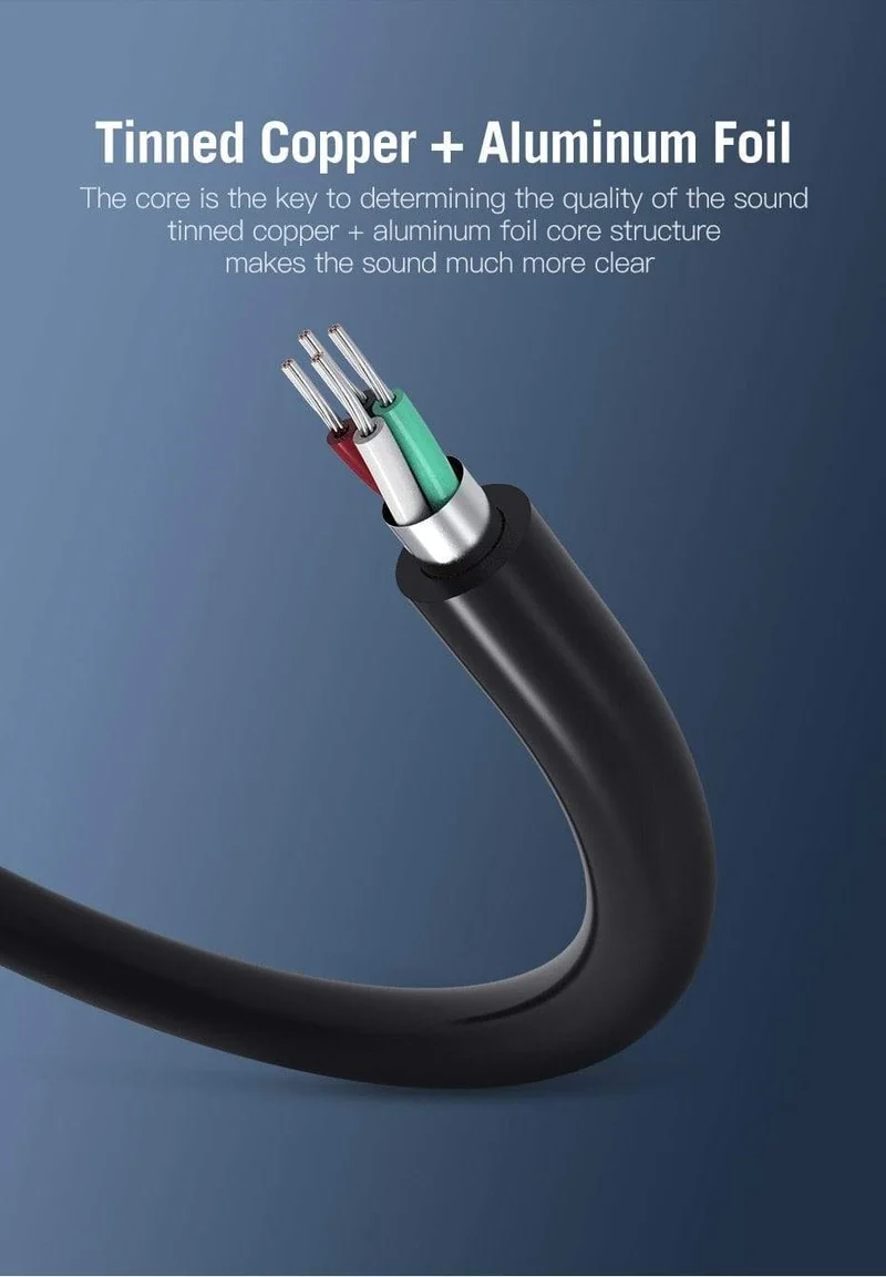 Externe USB-Soundkarte, USB-auf-3.5-mm-Audio-Adapter, USB-auf-Kopfhörer-Mikrofon für MacBook, Computer, Laptop, PS4, Soundkarte