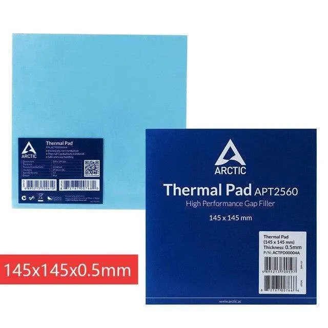 ARCTIC AC Wärmeleitpad 6.0 ​​W/mK 0.5/1.0/1.5 mm Hocheffiziente Wärmeleitfähigkeit Original authentisches Arctic Wärmeleitpad