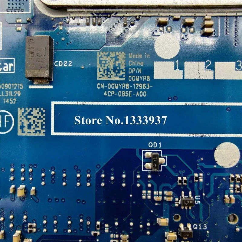 VAZ50 LA-9431P FÜR DELL Latitude E7240 Laptop-Motherboard I5-4310U CN-0GMYR8 0GMYR8 GMYR8 DDR3L-Mainboard 100% getestet