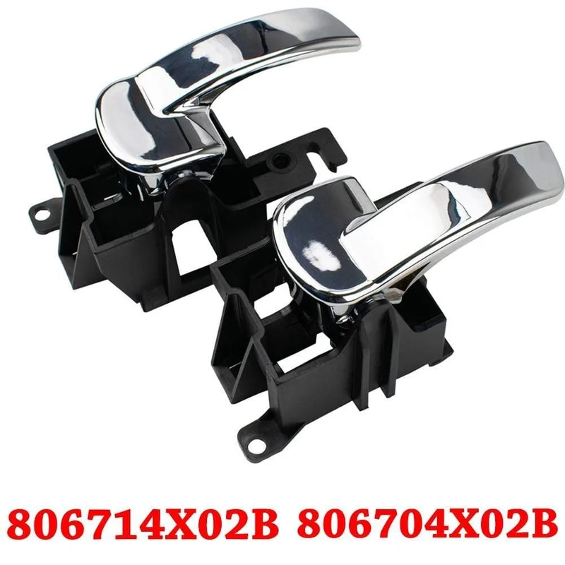 Auto Innentürgriff Griffverriegelungsabdeckung vorne hinten links rechts für Nissan Navara D40 Pathfinder R51 806714X02B 806704X02B