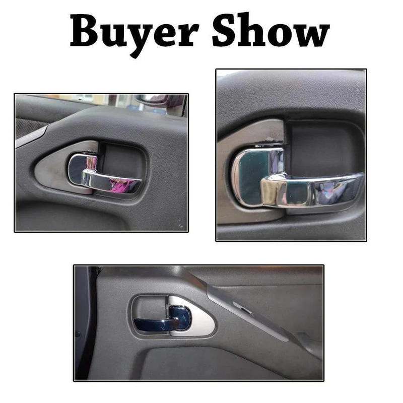 Auto Innentürgriff Griffverriegelungsabdeckung vorne hinten links rechts für Nissan Navara D40 Pathfinder R51 806714X02B 806704X02B