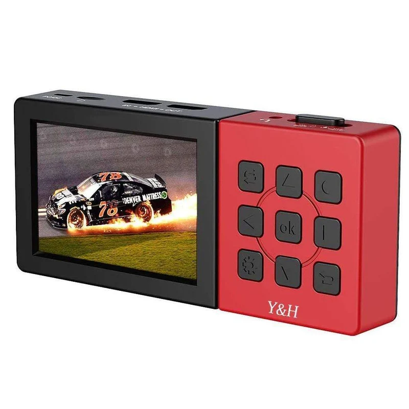 273A HD-Videorecorder-Box Tragbare Game-Capture-Box mit 3.5-Zoll-LCD-Bildschirm 1080P 60fps Game-Capture-Gerät