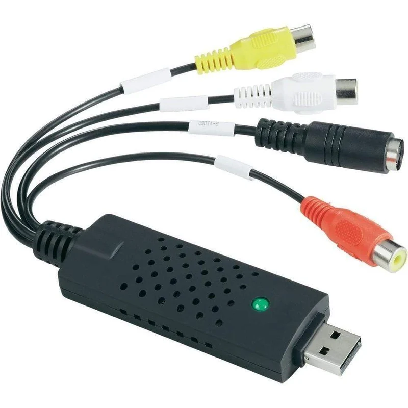 VHS zu Digital Converter USB 2.0 Video Converter Audio Capture Karte VHS Box VHS VCR TV zu Digital Converter Unterstützung Win 7/8/10