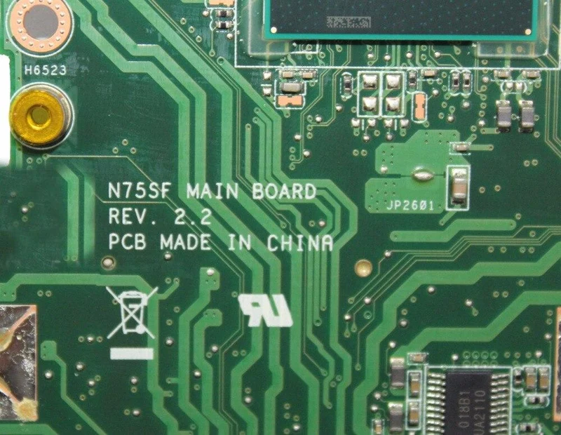 N75SF Motherboard GT555M REV: 2.2 RAM Für Asus N75SF N75SL N75S Laptop Motherboard N75SF Mainboard N75SF Motherboard Test 100% OK
