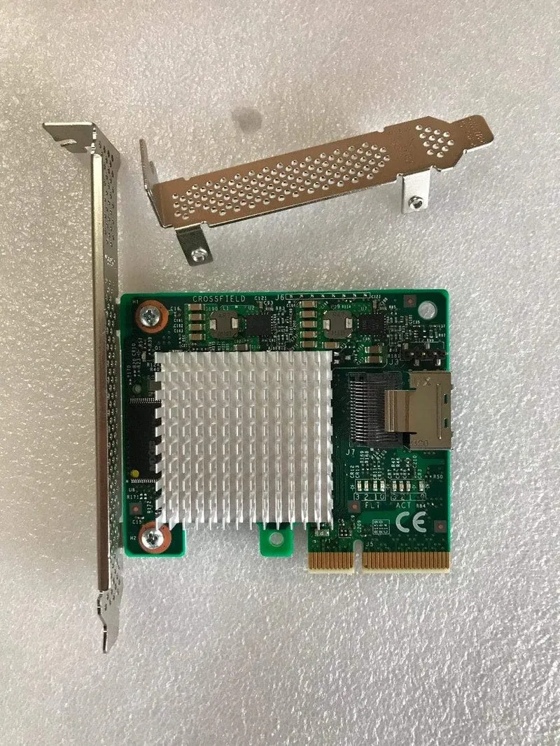 RaidStorage Avago LSI SAS 9211-4I LSISAS2004it 4 Port NO-RAID HBA JBOD SATA SFF8087 6 GB PCI-E 2.0 X4 Controller-Karte