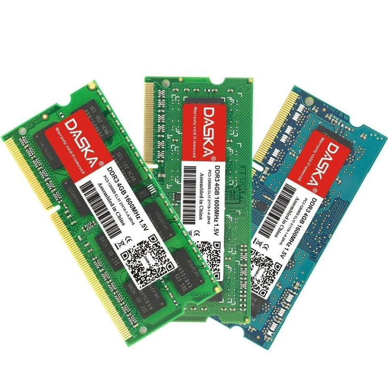 Laptop-RAM DDR3 2 GB 4 GB 1600/1333 MHz SO-DIMM DDR 3 Notebook-Speicher 204-Pin 1.5 V Lebenslange Garantie