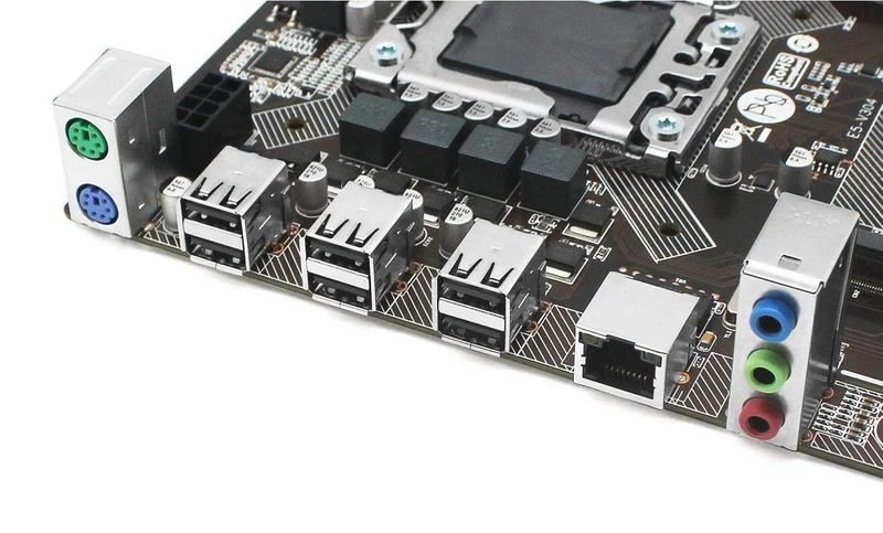 X79 LGA 1356 Desktop-Motherboard M.2 NVME unterstützt Dual Channel DDR3 REG ECC Server RAM und xeon E5 CPU Mainboard E5 V304