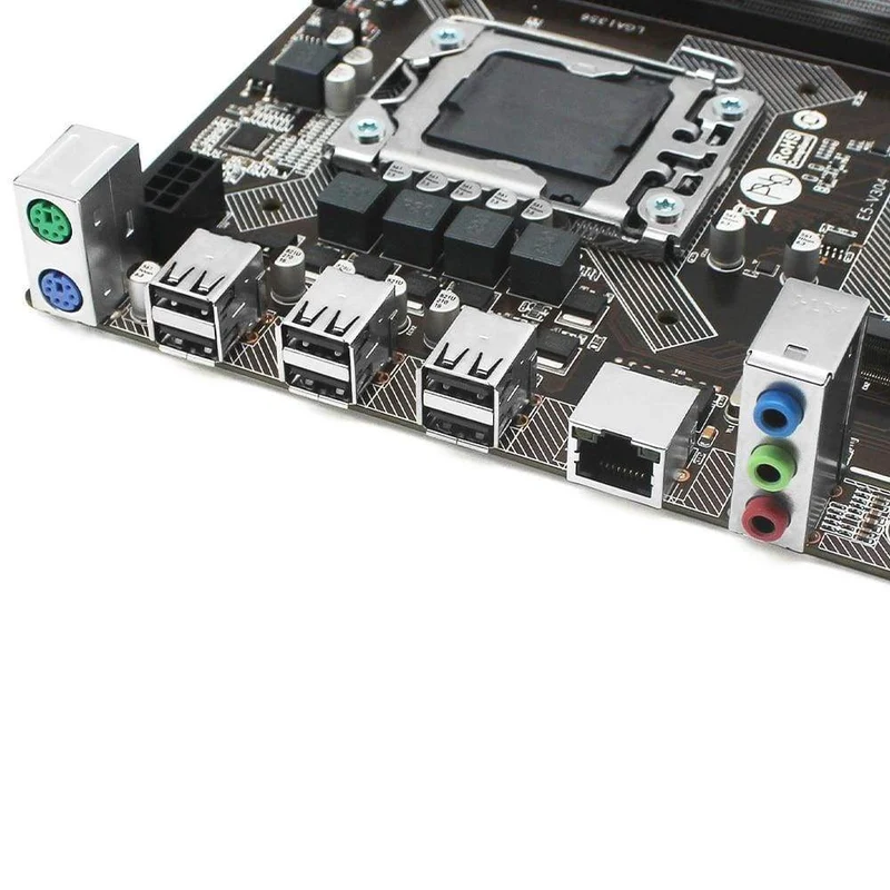 X79 LGA 1356 Desktop-Motherboard M.2 NVME unterstützt Dual Channel DDR3 REG ECC Server RAM und xeon E5 CPU Mainboard E5 V304