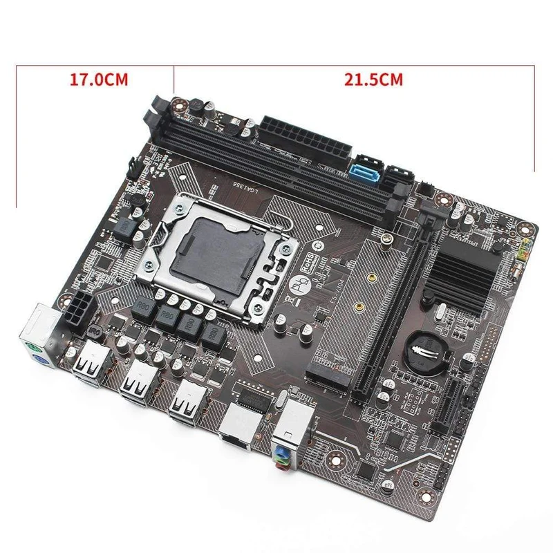 X79 LGA 1356 Desktop-Motherboard M.2 NVME unterstützt Dual Channel DDR3 REG ECC Server RAM und xeon E5 CPU Mainboard E5 V304