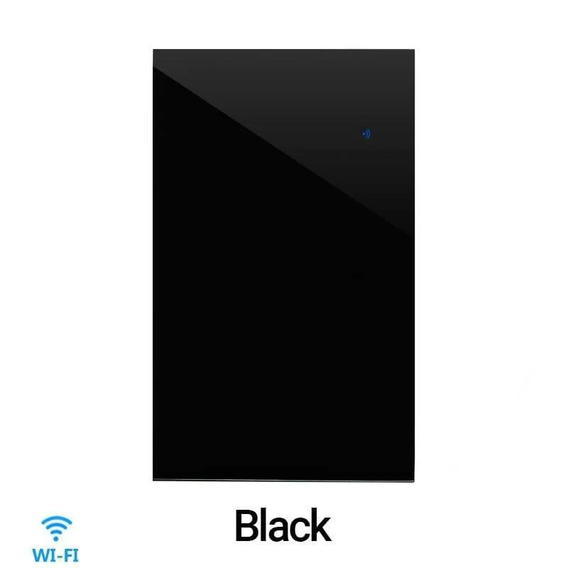 Wifi Wall Touch Sensitive Schalter Fernbedienung 1 2 3 4-Gang-LED-LED-Licht Smart Touchscreen-Schalter Glas US-Standard